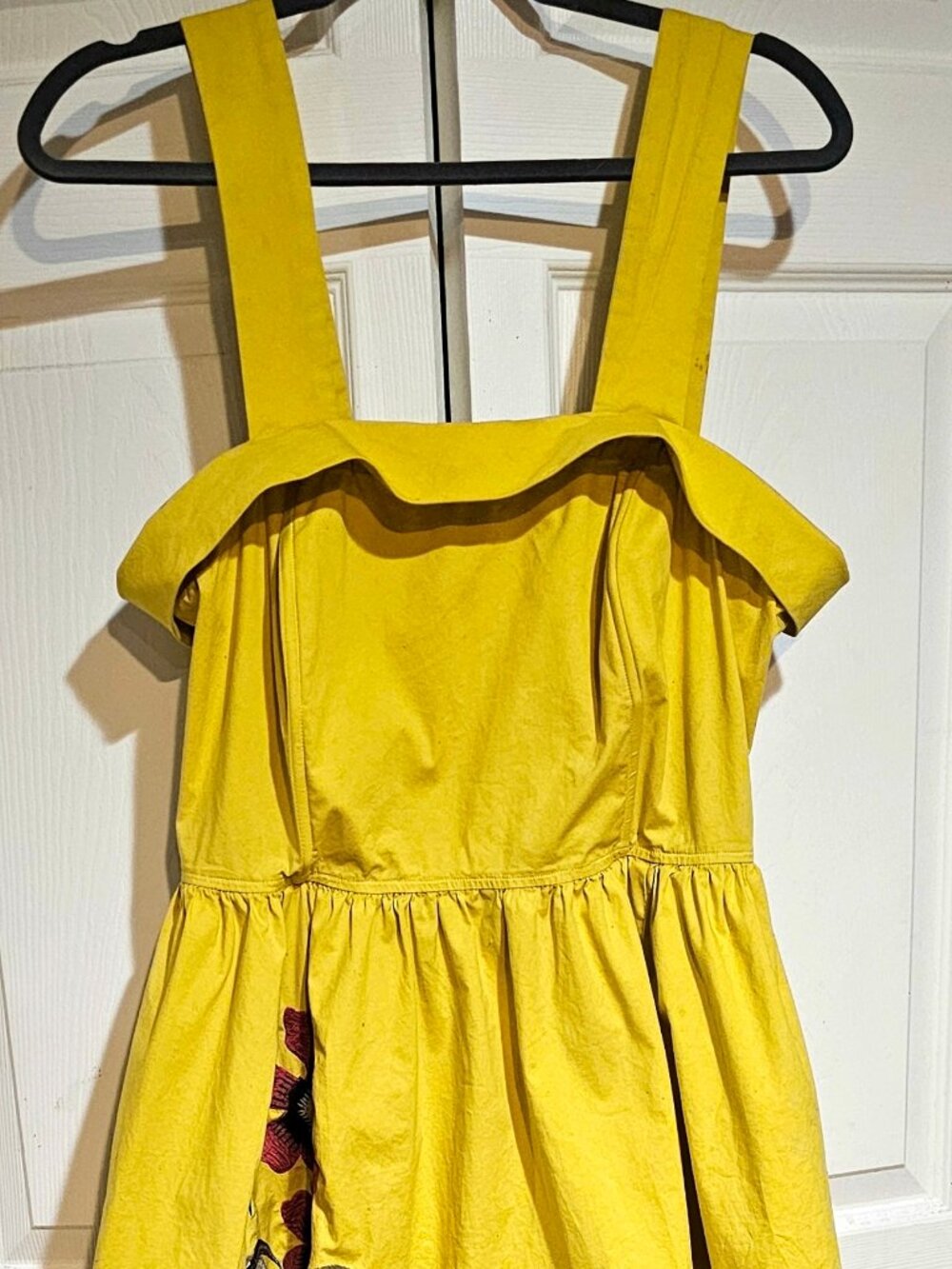 Retro-Inspired Girls from Savoy Sleeveless Dress w/ Exquisite Embroidery 16W - Picture 2 of 8